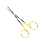 Iris Scissors, Tungsten Carbide w/ 1 Micro-Serrated Blade